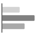 棒グラフ（横・3本）