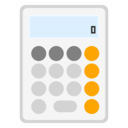 電卓（ホワイト）