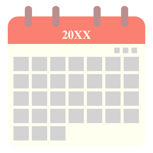 月めくりカレンダー