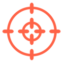 現在地（ターゲットマーク）