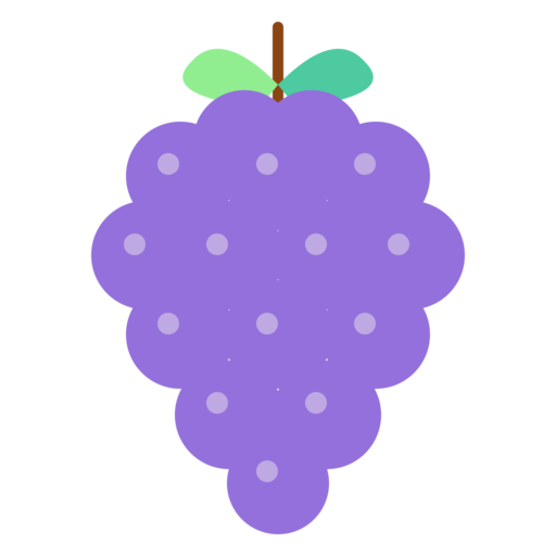 ブドウ（紫）