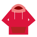 パーカー（赤）