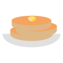 ホットケーキ（バターあり）