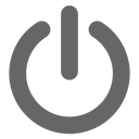 電源ボタン（オフ）