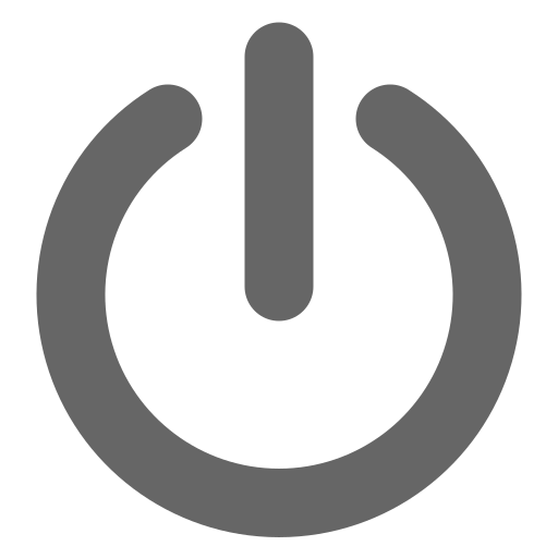 電源ボタン（オフ）