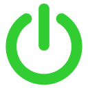 電源ボタン（オン）