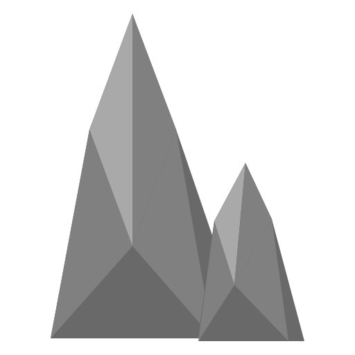 岩 007 グレースケール