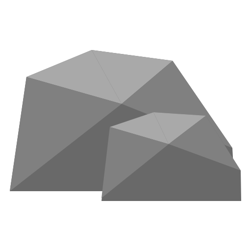 岩 008 グレースケール