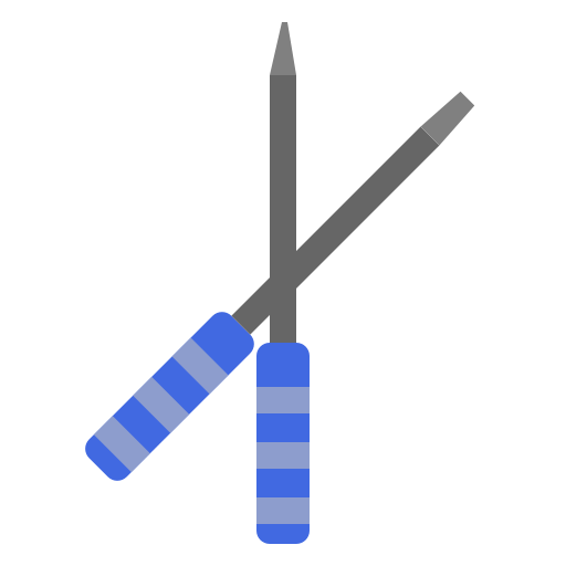 プラスとマイナスのドライバー