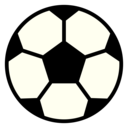 サッカーボール（黒）