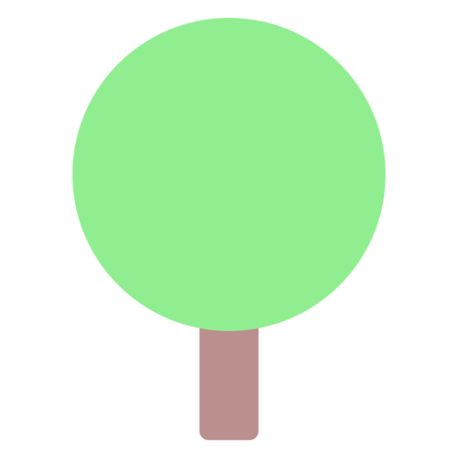 一本の木（丸）