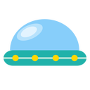 大きなドームのUFO