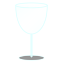 ワイングラス（空）